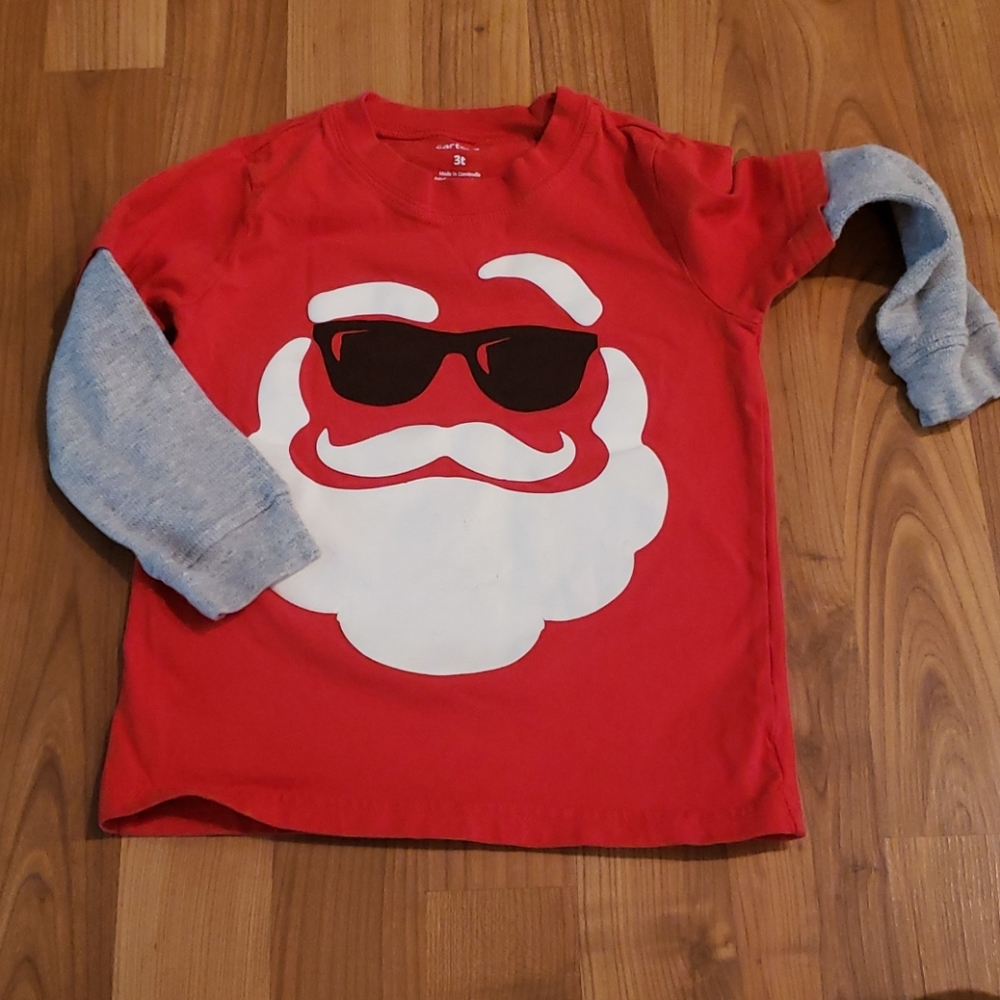 Carters toddler holiday shirt
